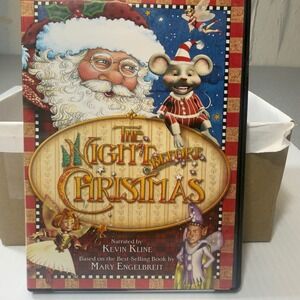 The Night Before Christmas DVD Mary Engelbreit Kevin Kline Narrated 2004 Holiday
